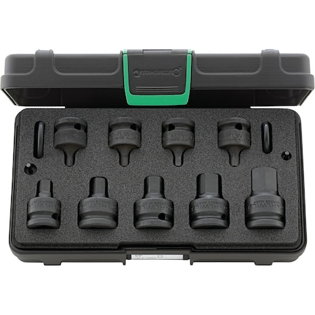 Stahlwille Tools 1/2 Inches Drive Socket & Ratchet Sets, 13 pcs 96231501